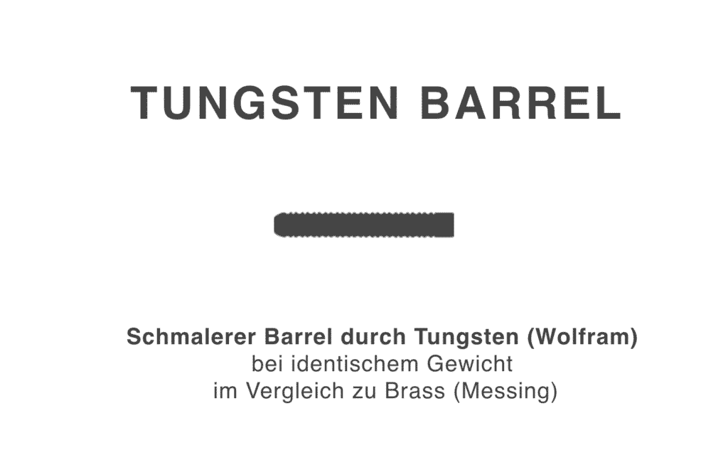 Tungsten Dart Barrel Vorteile